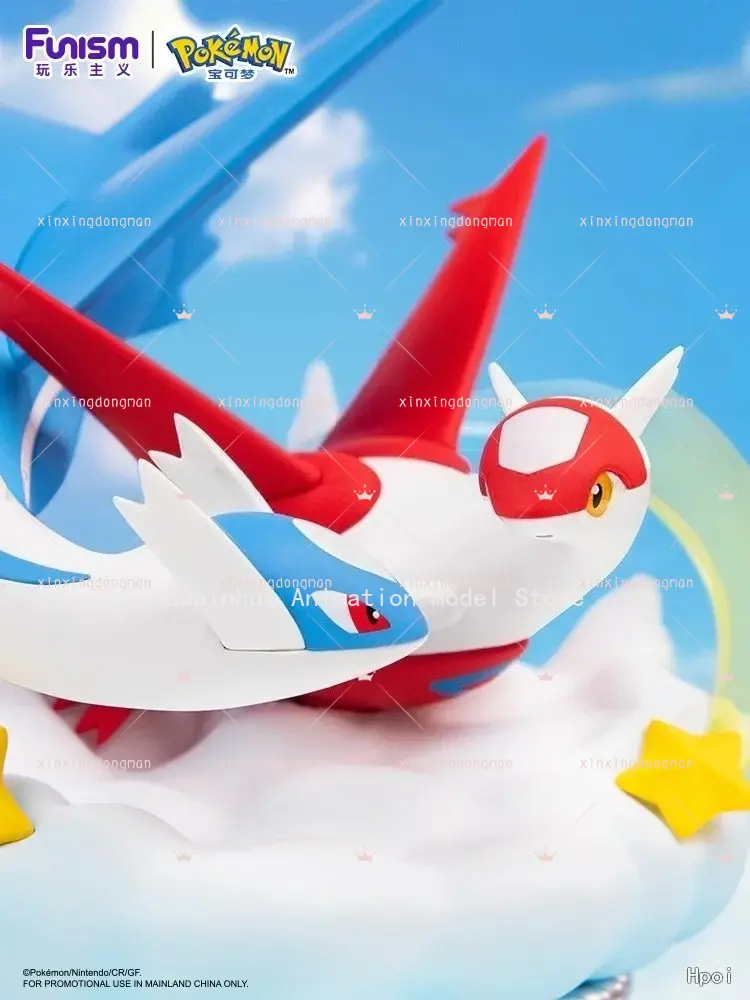 Hot Sale Original Pokémon LATIOS& LATIAS Anime Figures Limited Edition Toys Model Ornaments Statue Collection Birthday Gift