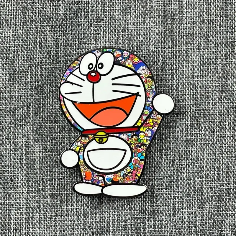 Anime Doraemon Enamel Pin Lapel Pins for Backpacks Brooches Badges Kawaii Brooch for Clothes Jewelry Gifts Friends