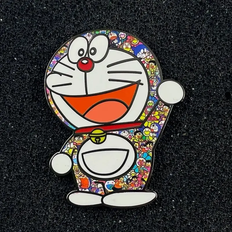 Anime Doraemon Enamel Pin Lapel Pins for Backpacks Brooches Badges Kawaii Brooch for Clothes Jewelry Gifts Friends