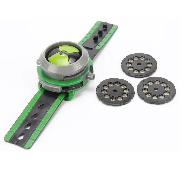 Ben10 Omnitrix Watch Style Kids Projector Watch Japan Genuine Ben 10 Watch Toy Projector Medium Support Drop