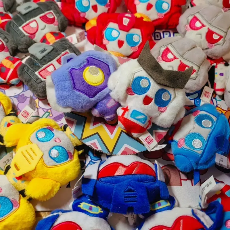 Mini Transformation Shockwave PLush Pendant Box Toy Model Birthday Fans Collectible Decoration Surprise Boys Cool Peluche Gifts