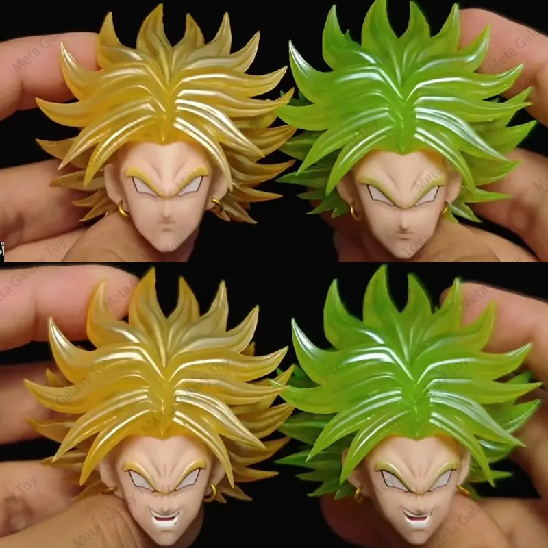 Original 2025 Broli Super Saiyan DKO Toys Beast Deities Out of Control Warrior Heads Accessories Anime Figure Custom Toys Gifts