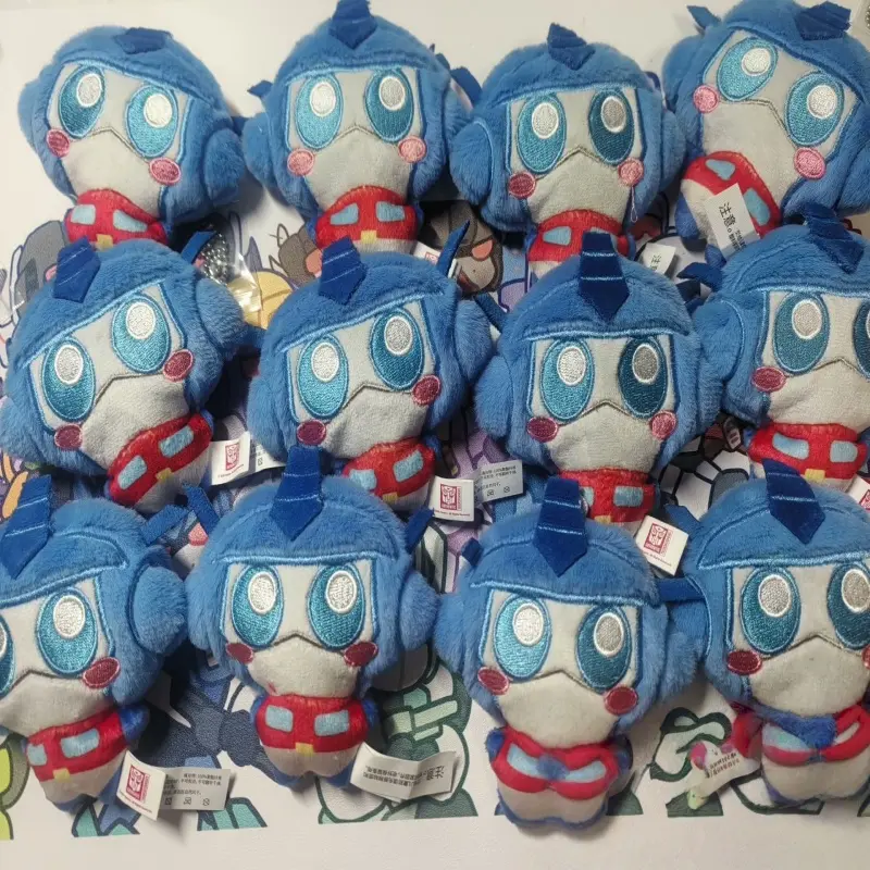 Mini Transformation Shockwave PLush Pendant Box Toy Model Birthday Fans Collectible Decoration Surprise Boys Cool Peluche Gifts