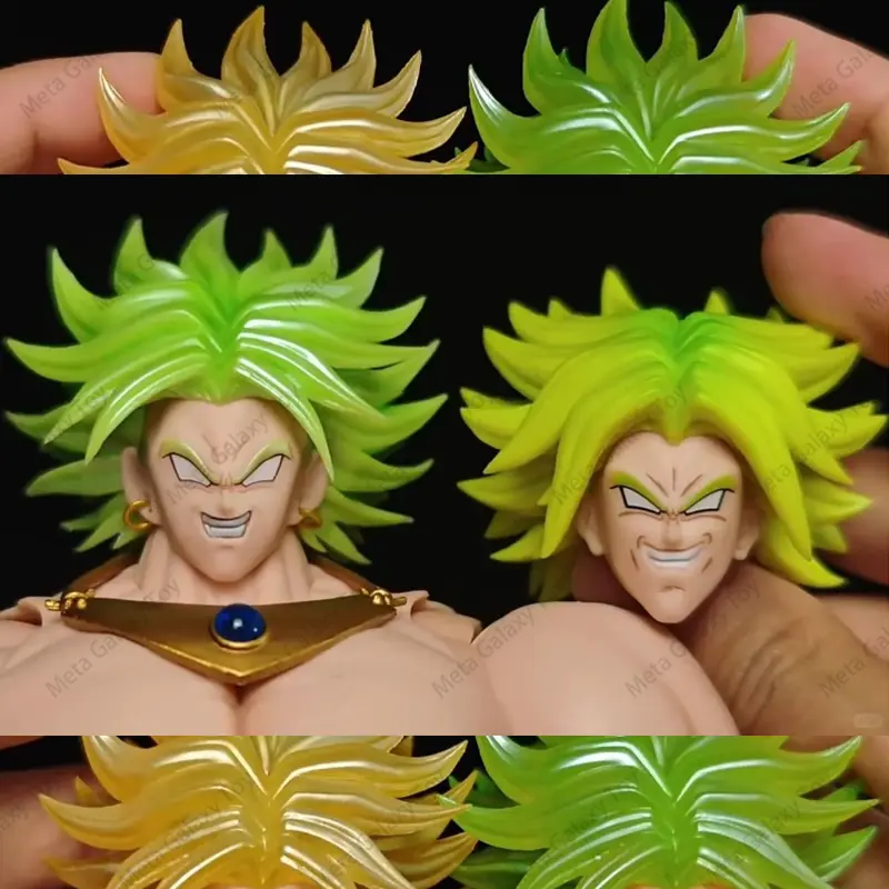 Original 2025 Broli Super Saiyan DKO Toys Beast Deities Out of Control Warrior Heads Accessories Anime Figure Custom Toys Gifts
