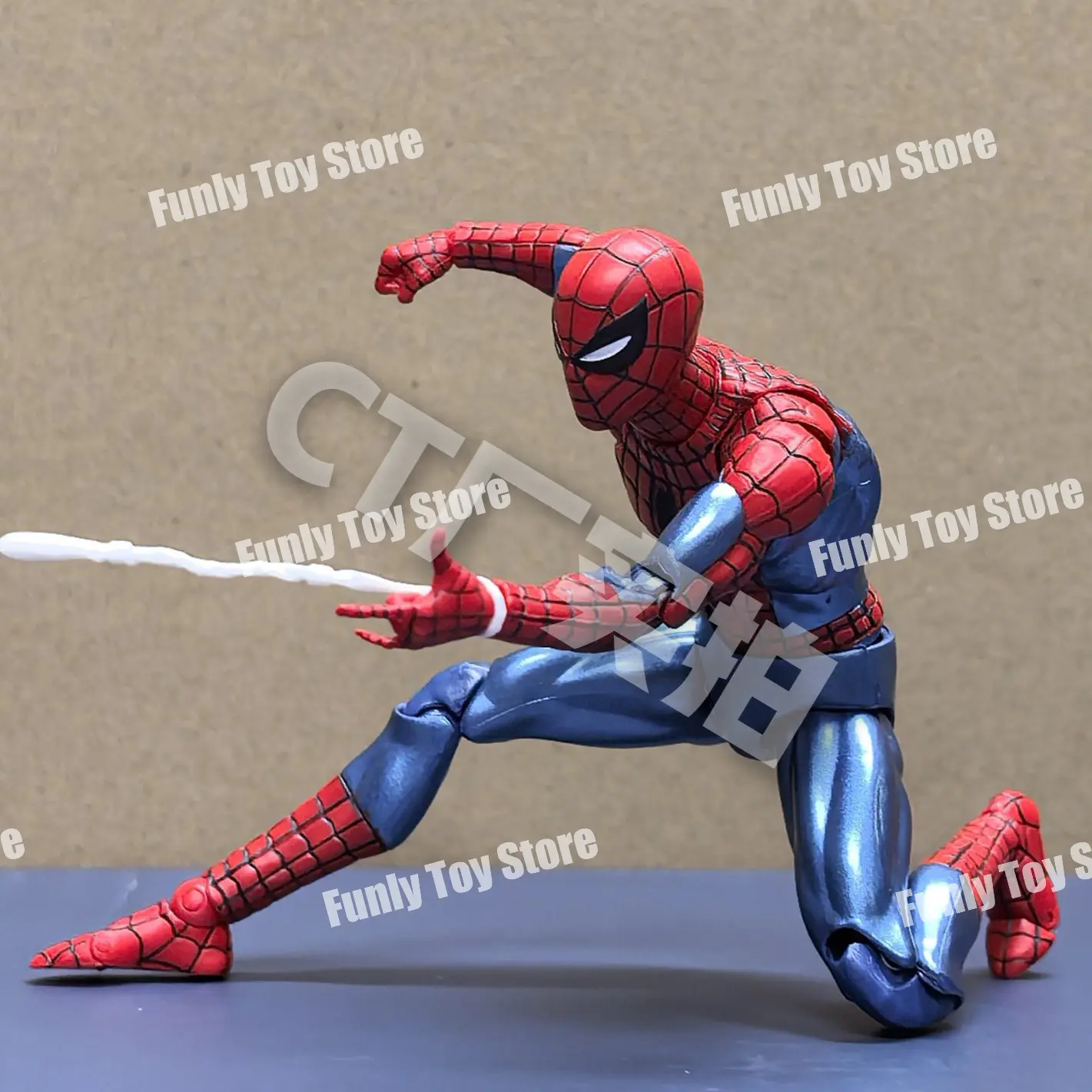 In Stock Ct Toys Spiderman Mafex 075 Figure The Anazing Spider-Man Comic Ver Mafex 185 Anime Action Figure Figurine Gifts Toys