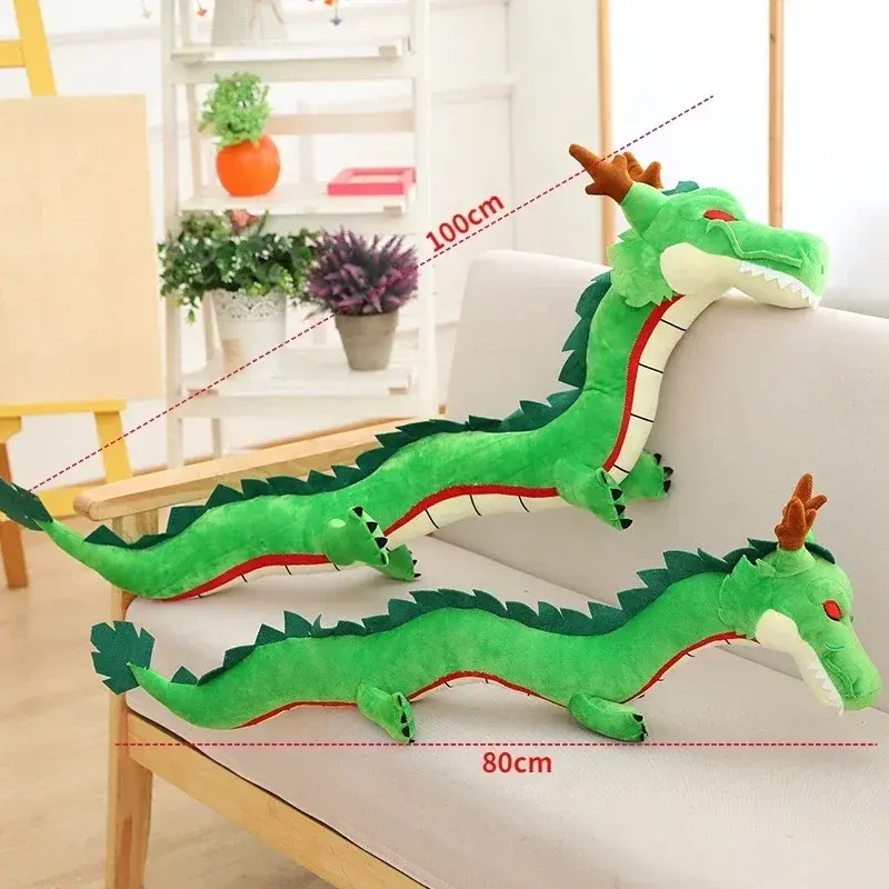 20th Dragon Ball Z Plush Toys Anniversary Shenlong Simulation Dragon Toy Cyan Dragon Photo Prop Furniture Decoration
