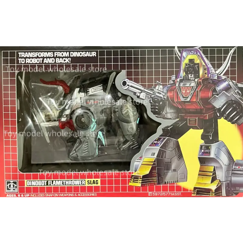 【In Stock 】Transformed Toys G1 Reissue KO Dinobots Set Grimlock Snarl Swoop Sludge Kickback Bombshell Action Figure Toy Gift