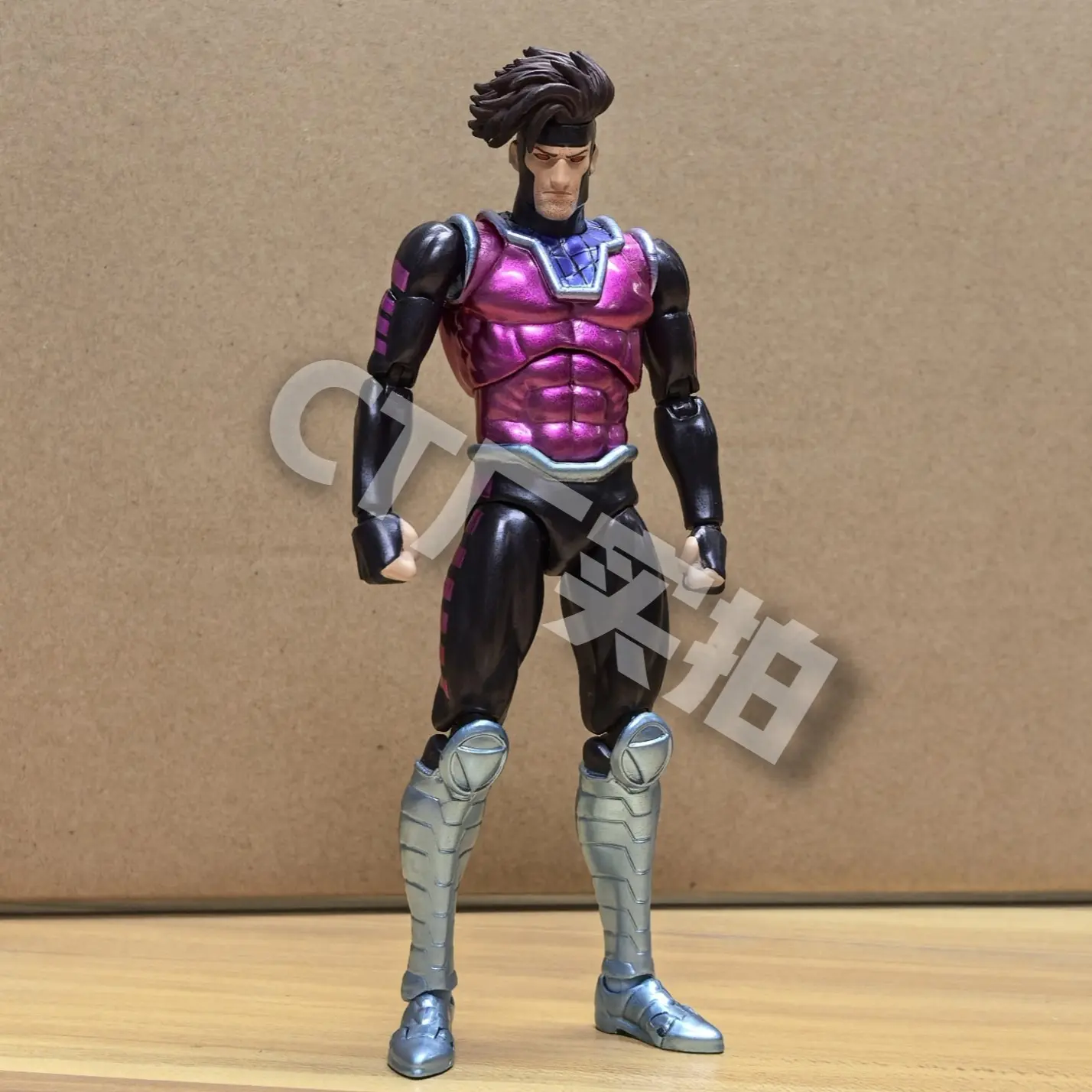 In Stock Ct Toys Gambit Figure Mafex 131 X-Men Wolverine Shf Anime Action Figure Figurine Statue Model Kids Toy Customized Gift