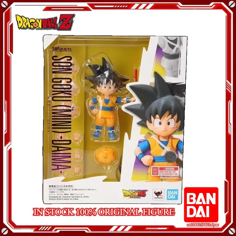 Bandai 100% Original S.H.Figuarts Dragon Ball DAIMA  Anime -SON GOKU (MINI)&VEGETA (MINI)&PICCOLO (MINI) TV Daima Goku  Vegeta