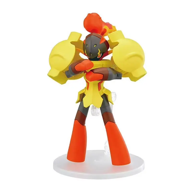 Bandai Genuine Pokemon PLAMO NO.58 Armarouge Elf Anime Action Figure Collectible Assembly Model Toys Ornaments Gift Children
