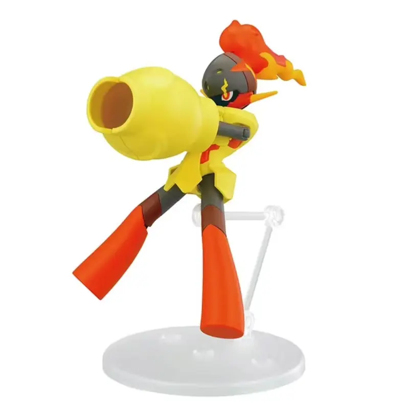 Bandai Genuine Pokemon PLAMO NO.58 Armarouge Elf Anime Action Figure Collectible Assembly Model Toys Ornaments Gift Children