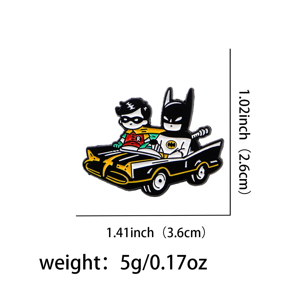 Cool Movie Cartoon Hero Soft Enamel Pin Men Brooch for Clothes Badge Lapel Pins for Backpack Toy Cosplay Jewelry Gifts