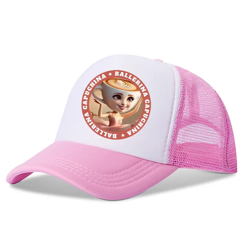 New Italian Brainrot Child Baseball Caps Summer Outdoor Sun Hat Kids Cartoon Printed Hat Adjustable Peaked Cap Children Gifts
