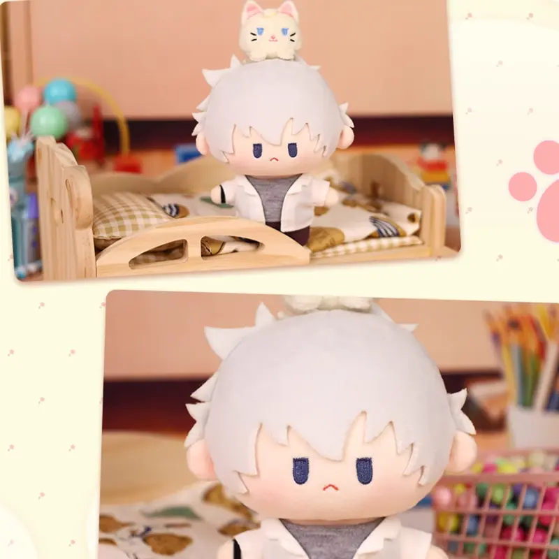 Anime 20cm Link Click Plush Toy Cheng Xiaoshi Lu Guang Stuffed Plush Qiao Ling Plushine Doll Children Birthday Cute Pendant Gift
