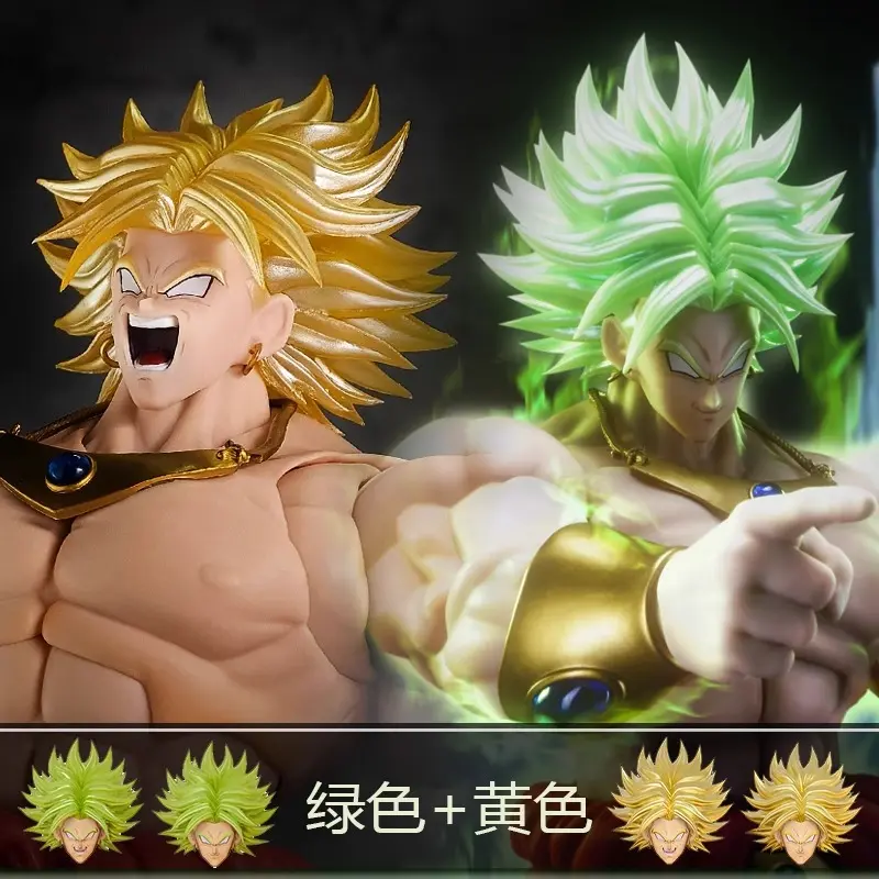 Dko Toys Dragon Ball Z Beast Divinities Kong Studio Super Saiyan Broly B010L B011L Head Accessories Anime Figurine Gifts Toys