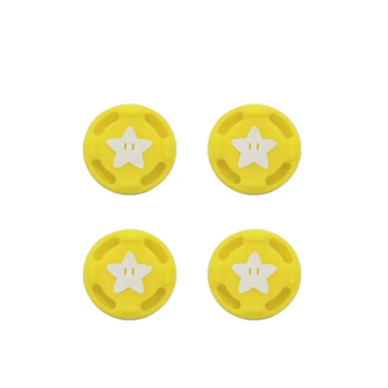 Super Mario Bros Switch Thumb Stick Grip Cap Cover for Nintendo Switch Oled NS Joy-con Buttons Case Mushroom Joycon Accessories