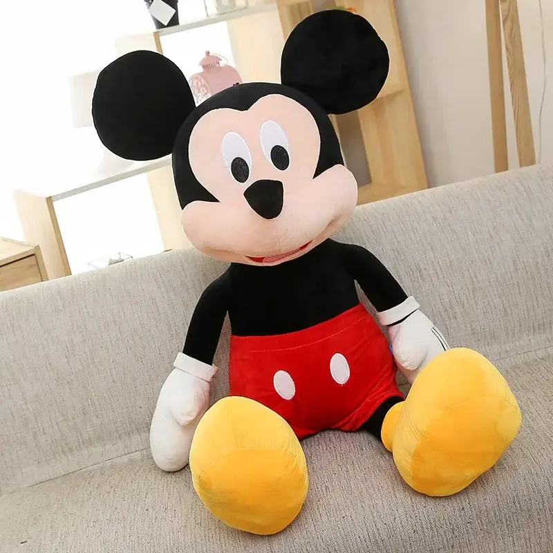 20CM MINI Disney Cute Plush Mickey Mouse Minnie Plush Toy Cartoon Anime Minnie Mouse Stuffed Doll Toys Birthday Christmas Gift