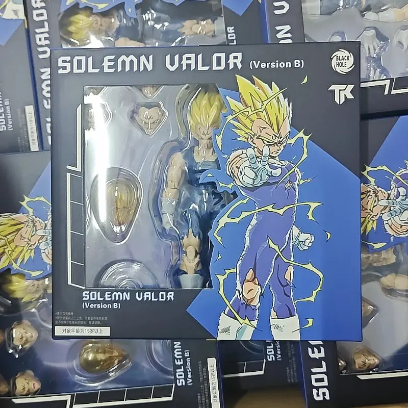 In Stock Black Hole Toys & TK Dragon Ball SHF Super Saiyan SSJ Majin Vegeta Full Power Anime Action Figures Models Gifts Kid Toy