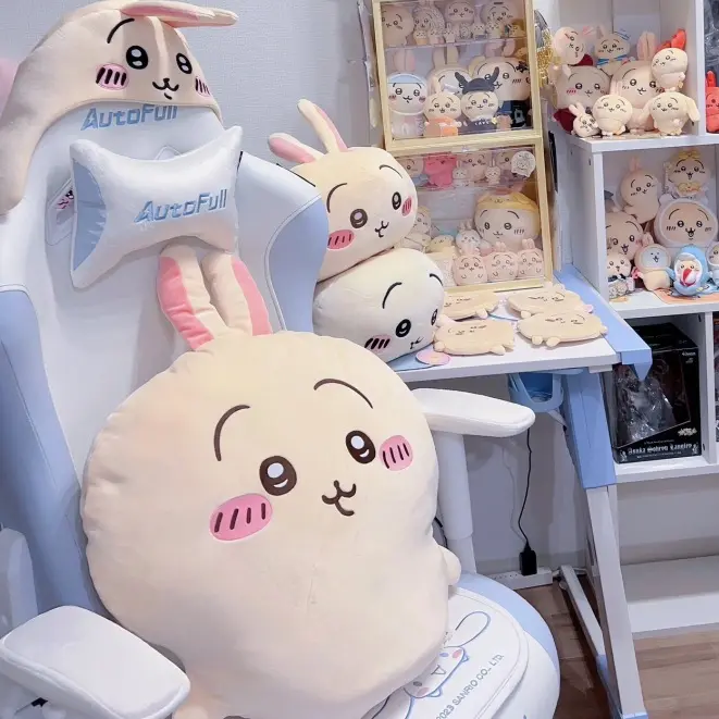 25-80cm Anime Chiikawa Plush Dolls Hachiware Usagi Figure Soft Stuffed Animals Pillow Plushie Cushion Kids Girl Birthday Gifts