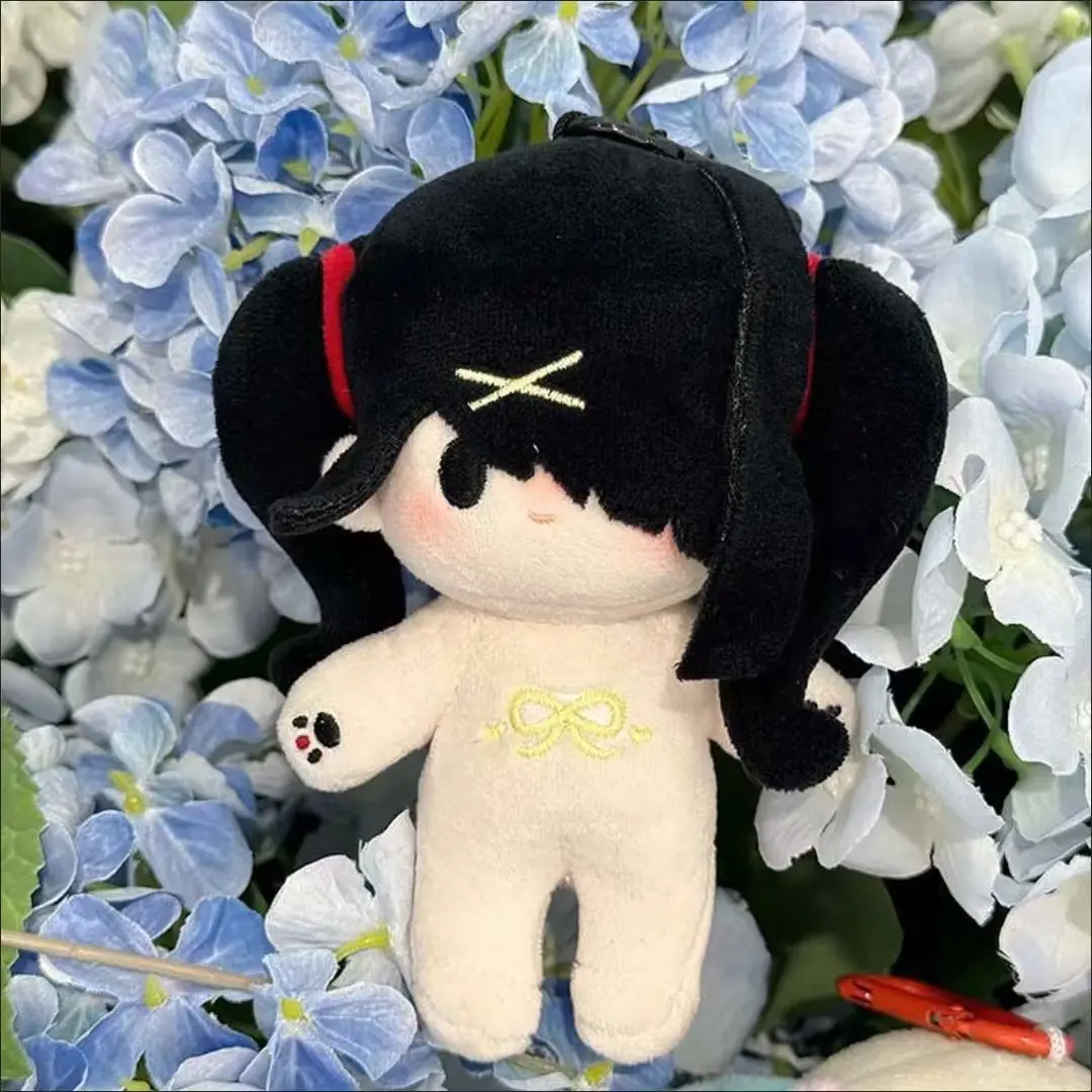 10cm Stuffed Mini Body Toy Game NEEDY GIRL OVERDOSE Anime Cosplay Rain Ame KAngel Cute Plush Doll Pendant Keychain Toys Gifts
