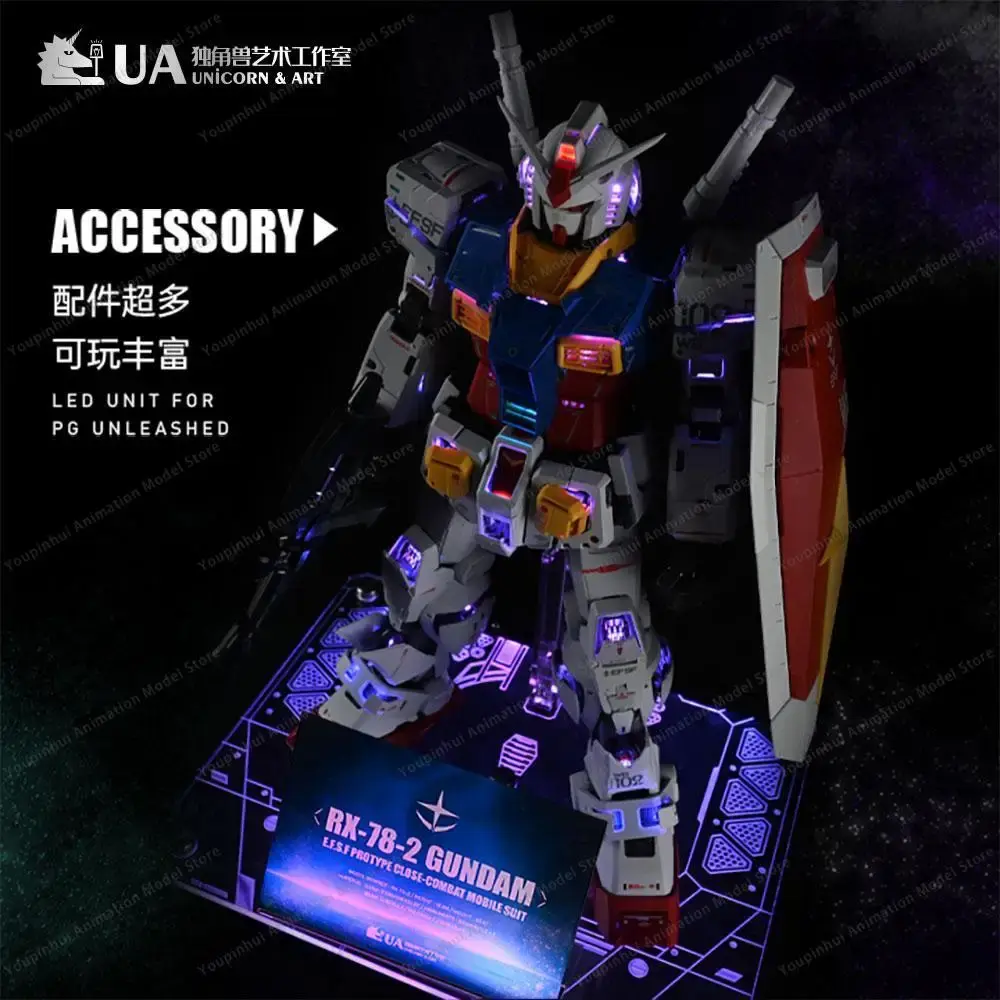 UA Brand Unicorn Art Studio Produced 1/60 PGU Original Lamp Set with Remote Control Color Change Color Change LED