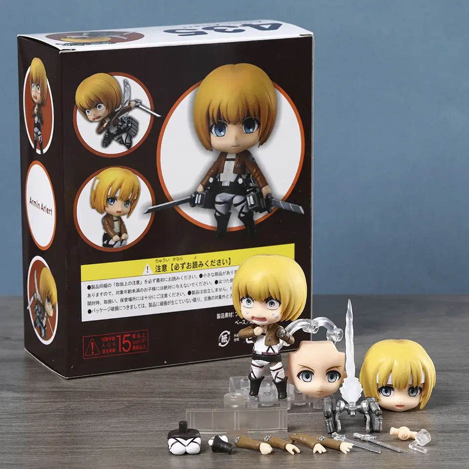 Armin Arlert 435 Collectile Model Anime Figure Action Kawaii Doll Toy Brithday Gift