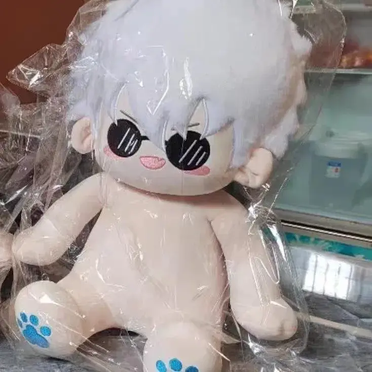 40cm Plush Doll Toy Satoru Gojo Geto Suguru Cosplay Anime Jujutsu Kaisen Cute Soft Stuffed Pillow Birthday Gift