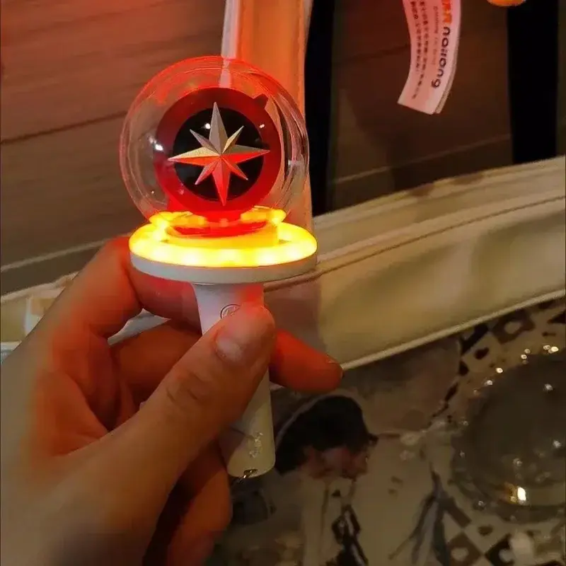 Mini Kpop SK Lightstick Keyring Ver.2 Mini Glow Stick Keychains Pendant Stay Gift