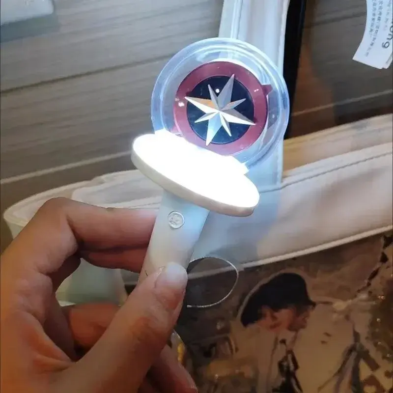 Mini Kpop SK Lightstick Keyring Ver.2 Mini Glow Stick Keychains Pendant Stay Gift