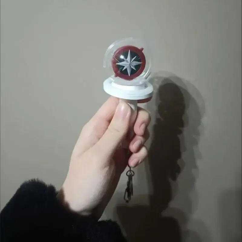Mini Kpop SK Lightstick Keyring Ver.2 Mini Glow Stick Keychains Pendant Stay Gift