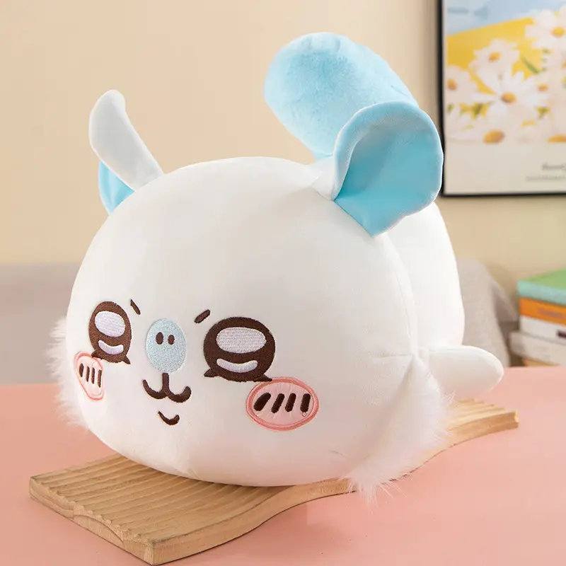 30/40Cm MINISO Chiikawa Series Long Doll Cartoon Hachiware Soft Pillow Big Size Plush Doll Children's Girl Toy Birthday Gift