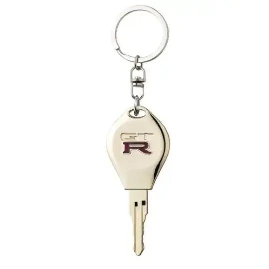 BANDAI Metal Car Key 1:1 Simulation GTR Official Genuine Ornament Model Simulation Car Key Character Pendant Decoration Gashapon