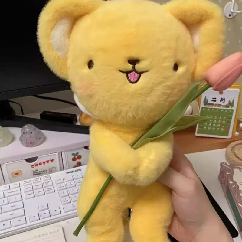 Card Captor Sakura Kerberos Plush Toys Dolls Cartoon Anime Captor Doll Kawaii Decoration Soft Plushie Stuffed Kids Toys Gifts