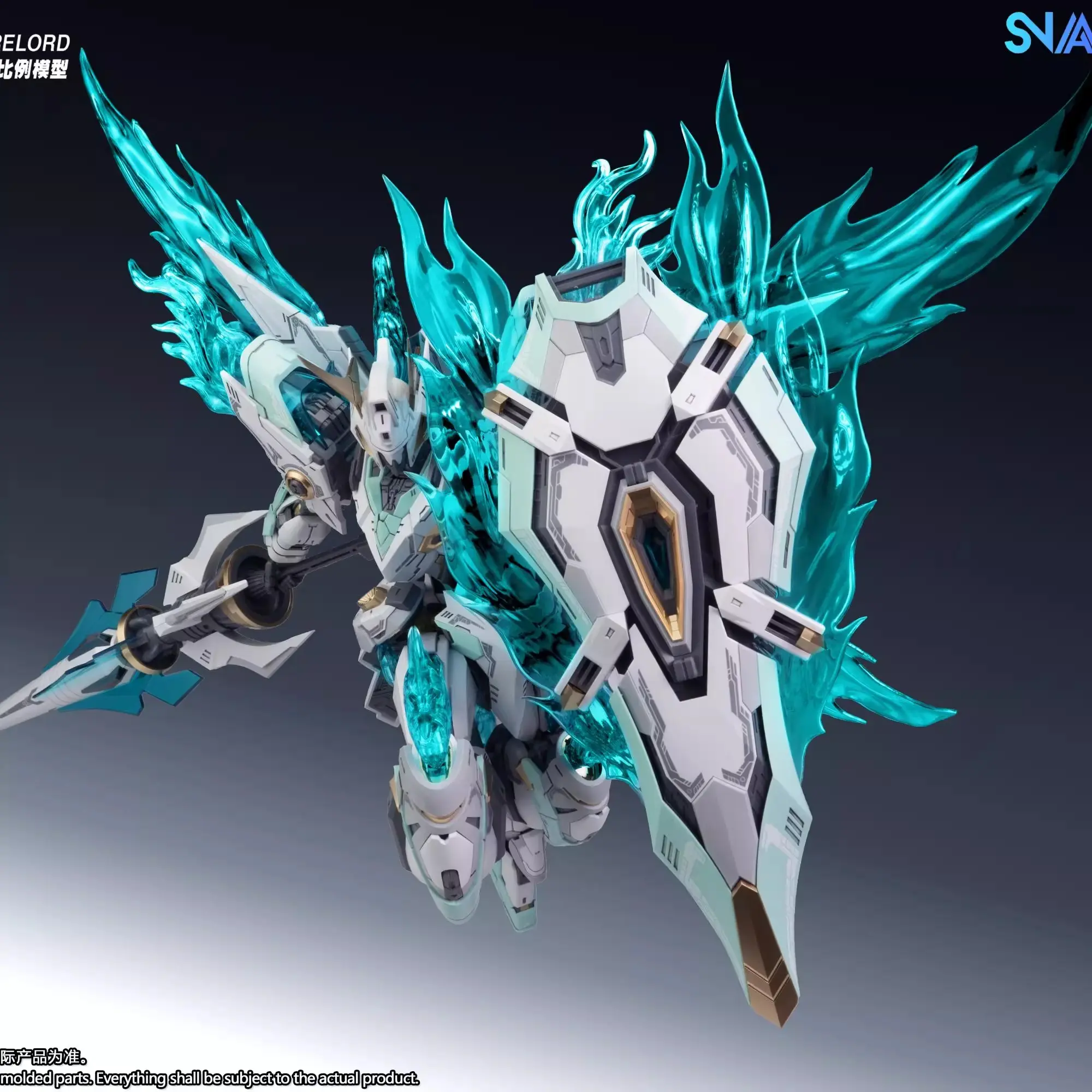 1/100 SNAA YR04 Figures FPAA Fire Lord Assembly Model Kit FireLord Particle Awakening Armament Action Figure Toy Customized Gift
