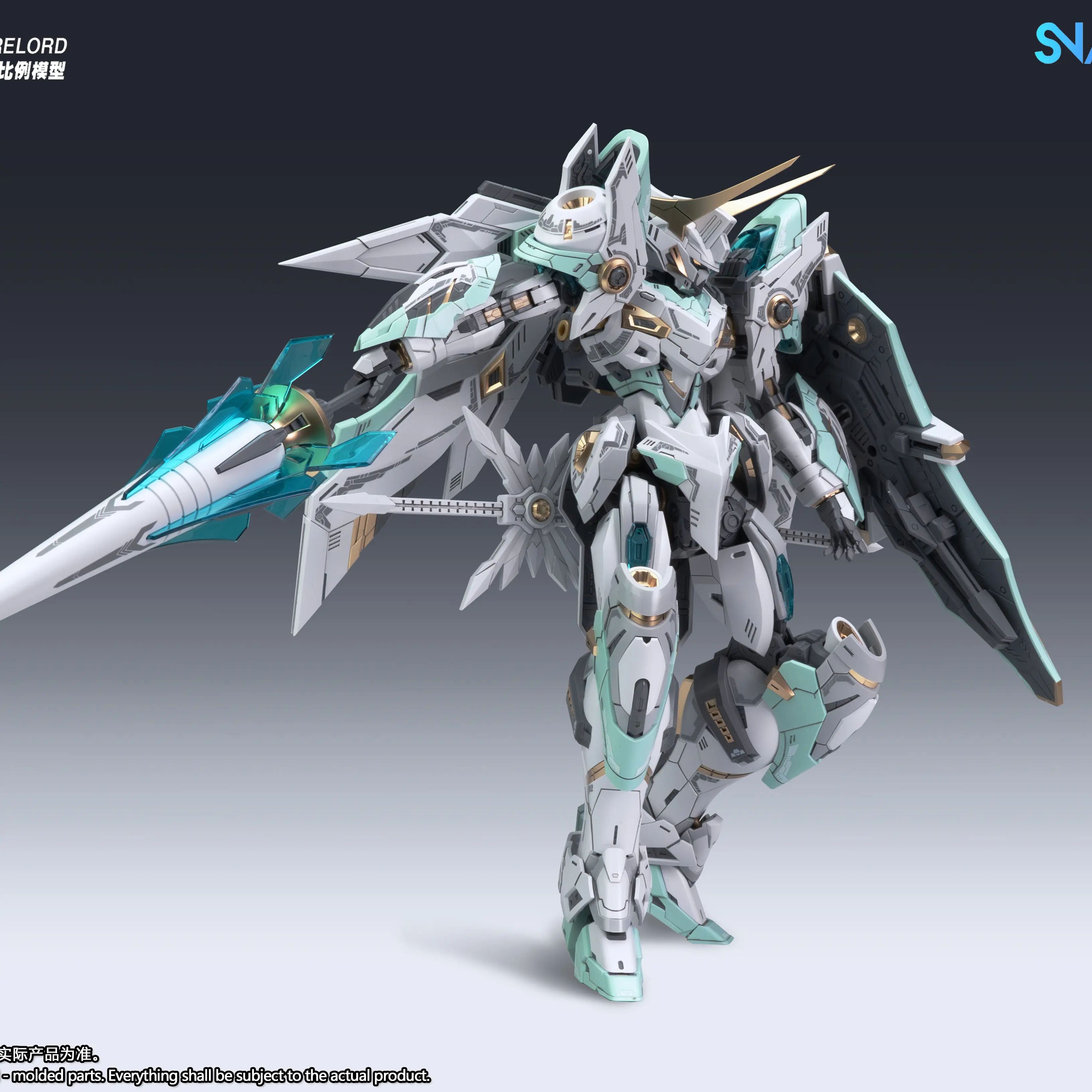 1/100 SNAA YR04 Figures FPAA Fire Lord Assembly Model Kit FireLord Particle Awakening Armament Action Figure Toy Customized Gift