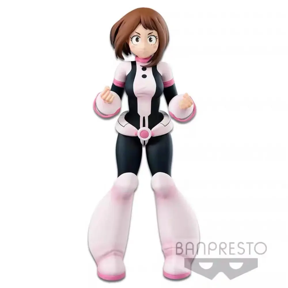 In Stock Bandai 100% Original Banpresto The Amazing Heroes My Hero Academia Uraraka Ochaco Figure Anime Genuine Model Gift