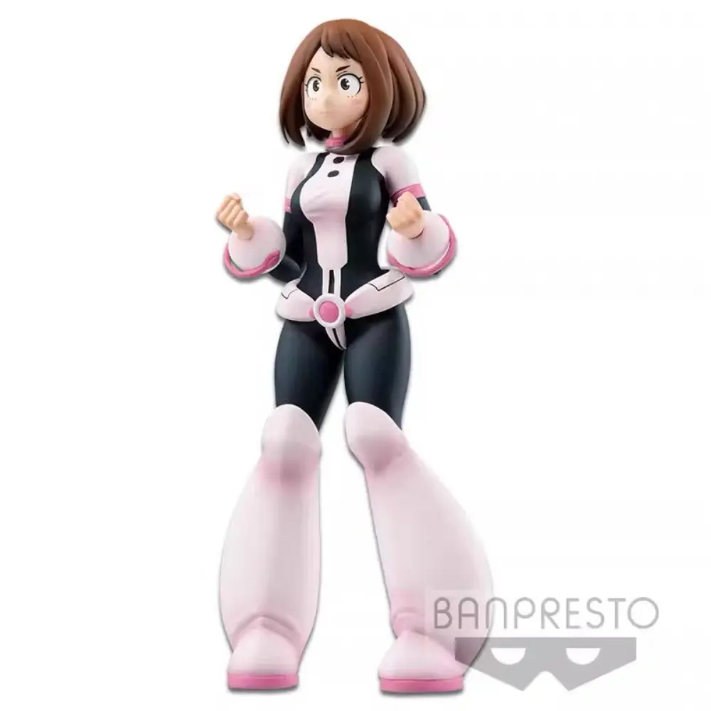 In Stock Bandai 100% Original Banpresto The Amazing Heroes My Hero Academia Uraraka Ochaco Figure Anime Genuine Model Gift