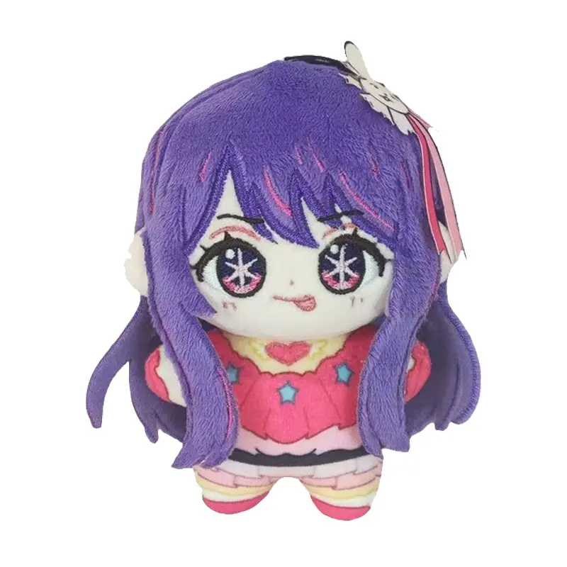10cm Japan Anime Role Arima Kana Hoshino Ai Kawaii Cosplay Cotton Doll Starfish Body Keychain Plushie Mini Toy Figures Fans Gift