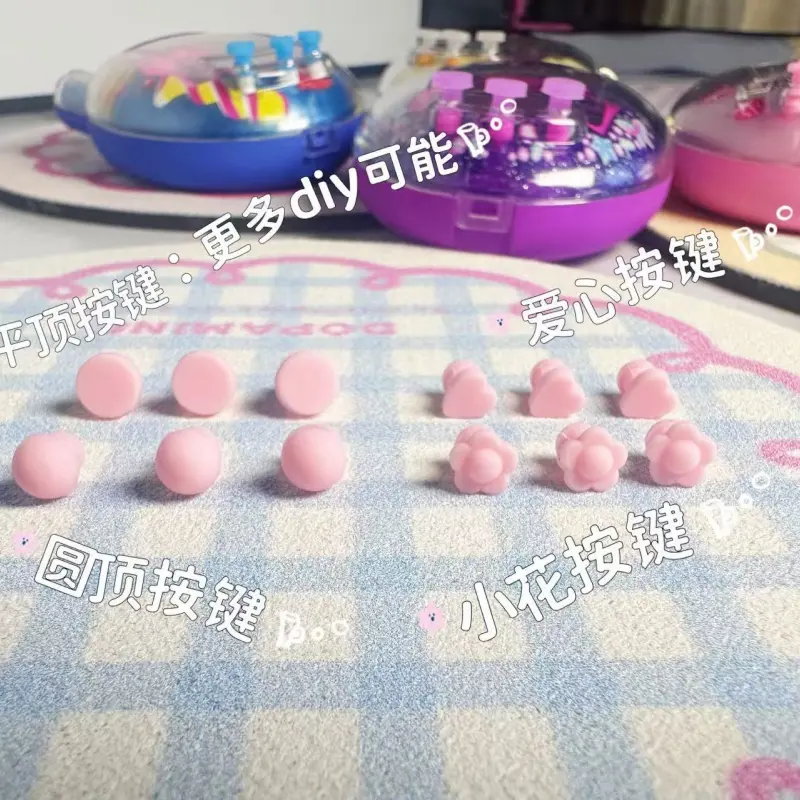 New Style2.0 Button Version Suitable For Tamagotchi Connection V3 Replica Transparent Protective Case Dustproof Birthday Present