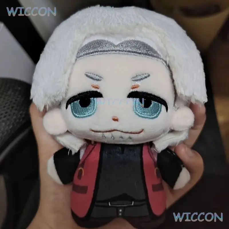 New Devil May Cry 5 Dante Plush Cotton Doll Cosplay Cute Ice Cream Peluche Accessories Men's Game Clothes Dante Figure Cartoon
