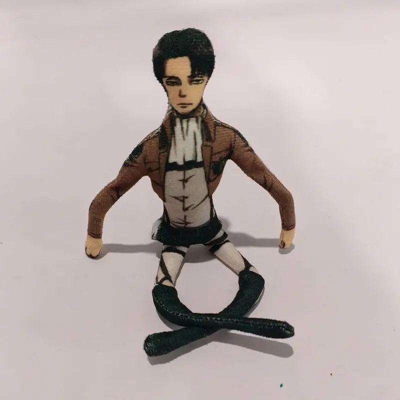 New Attack on Titan Eren Jaeger Armin Arlert Hange Zoe Personalized Anime Movie Accessories Creative Cartoon Movable Doll Gifts