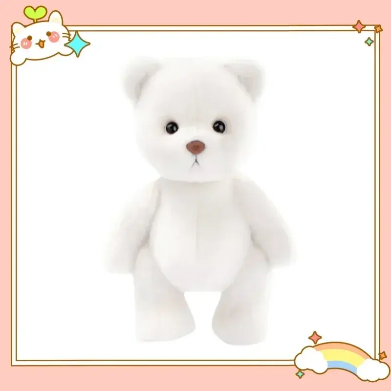 30cm Teddy Bear Handmade Stuff Plush Doll DIY Dress Up Lina Bears Kawaii Plushies  Anime Toys Birthday Gift for Children Friend