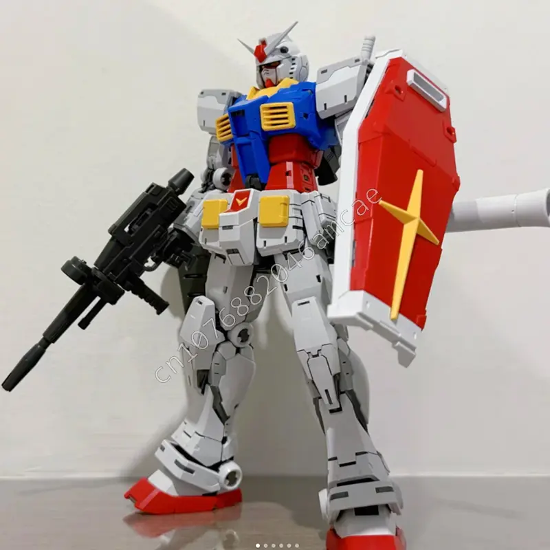 In Stock FAT CAT Model RX-78-2 Assembly Model Kit 1/100 Scale Special RGU 2.0 Enlarged Version Figure Plastic Model Toy Gift