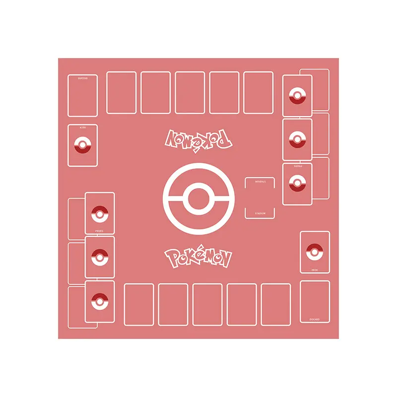 New Ptcg Pokemon Card Battle Game 2 Player Fighting Game Table Mat Pikachu Charizard Game Table Mat Kids Gift Toys Birthday Gift