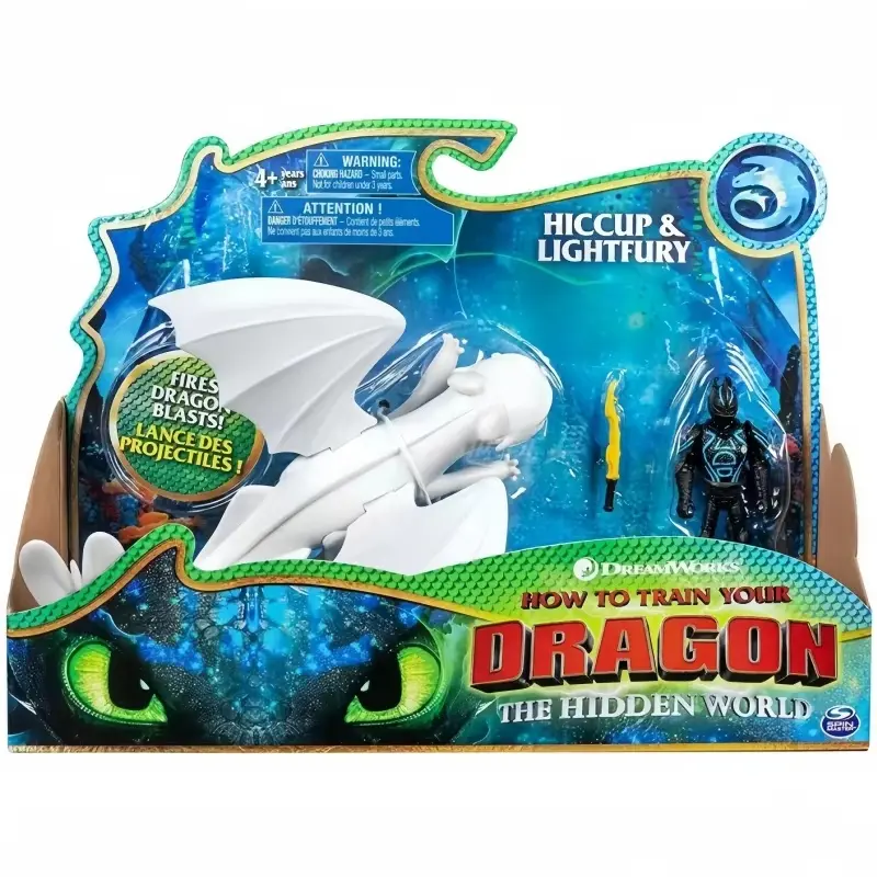 Hot New Toothless Light Fury Original Action Figure Cartoon How To Train Your Dragon Genuine Anime Figure Festival Birthday Gift
