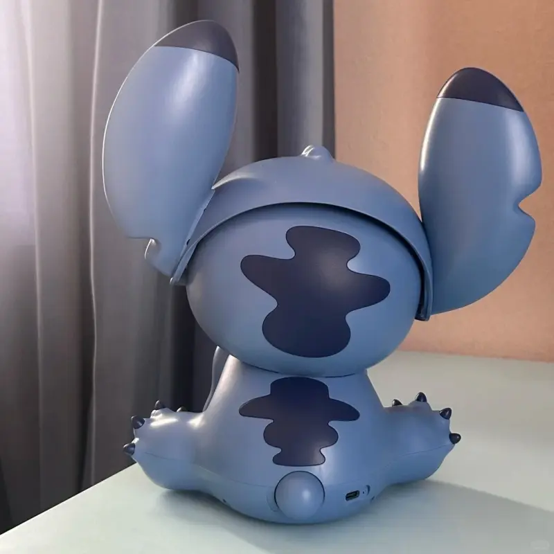 New Disney Anime Figures Stitch Bluetooth Speaker Cartoon Girl Wireless Portable Cute Speaker Creative Christmas Birthday Gifts