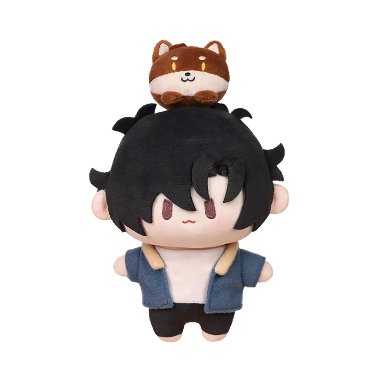 20cm Anime Link Click Plush Toy Cheng Xiaoshi Lu Guang Stuffed Plush Qiao Ling Plushine Cute Pendant Doll Children Birthday Gift