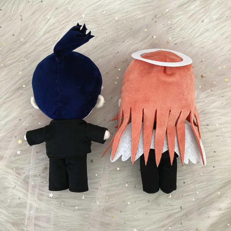 20cm Anime Plush Doll Toy Makima Power Higashiyama Kobeni Angel Devil Hayakawa Aki Mitaka Asa Reze Cute Soft Stuffed Pillow