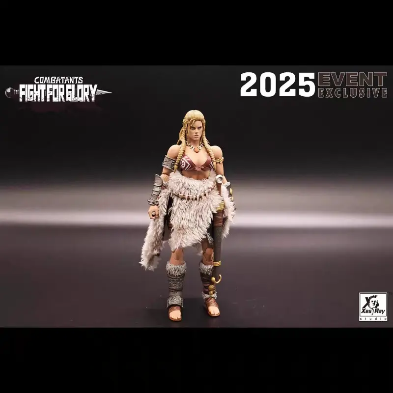 Pre-sale XesRay Fight for Glory 1/12 Action Figure Combatants 2025 Event Exclusive Gold Hildr Anime Model  Holiday Gifts Toys