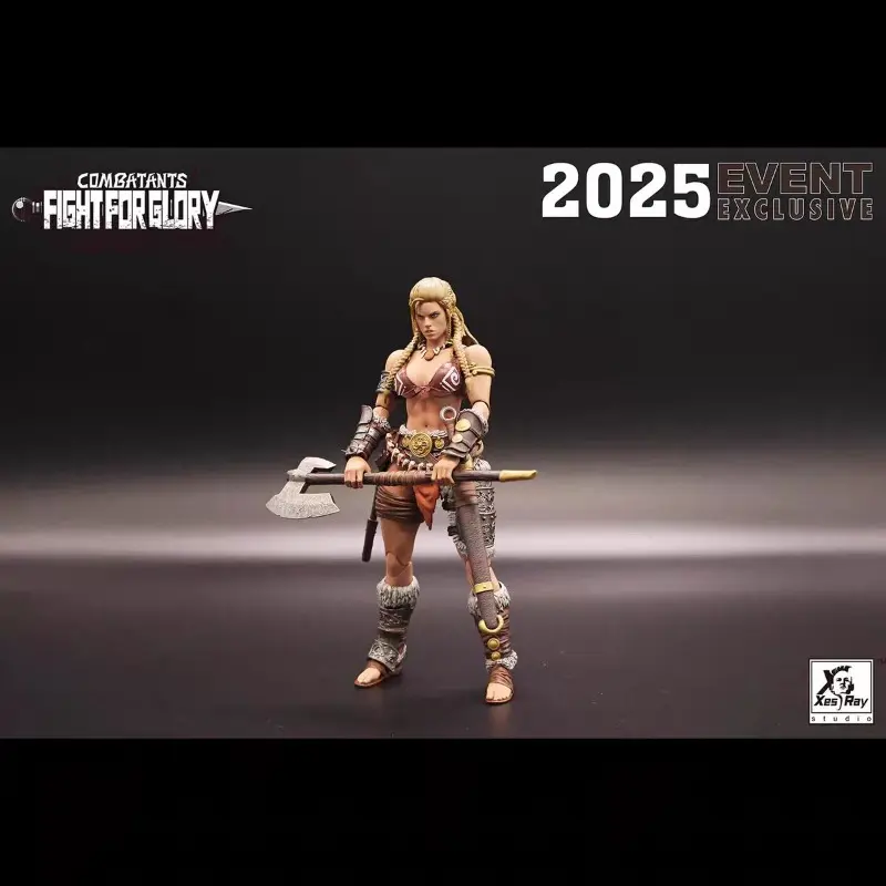 Pre-sale XesRay Fight for Glory 1/12 Action Figure Combatants 2025 Event Exclusive Gold Hildr Anime Model  Holiday Gifts Toys